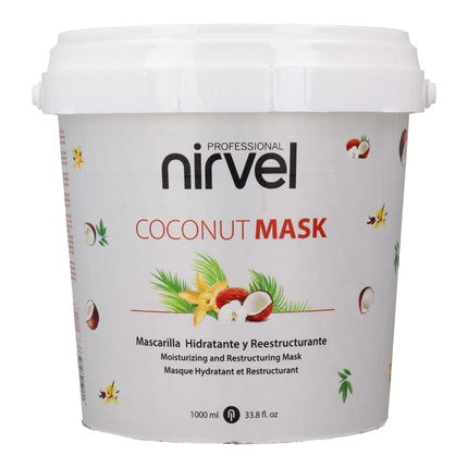 Nirvel Coconut Mask 1000 Ml - Nourishing Hair Treatment