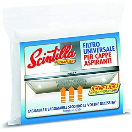 Scintilla Universal Extractor Hood Filter, Flame Retardant For All Types Of