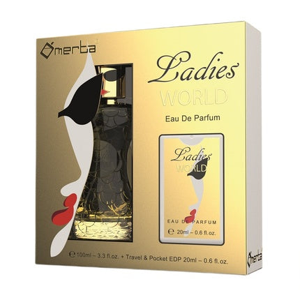 Omerta Ladies World Eau De Parfum Spray 100ml + Eau De Parfum Spray 20ml