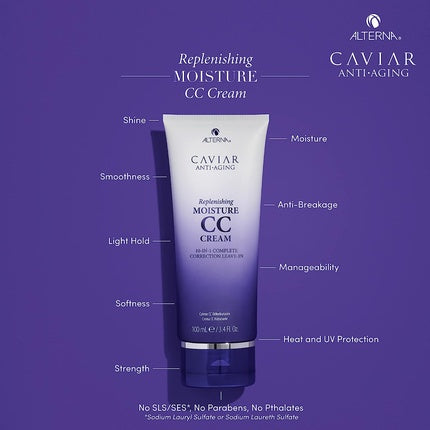 Effie Lancelot Caviar CC Cream 10-In-1 Complete Correction by Alterna 2.5oz Cream