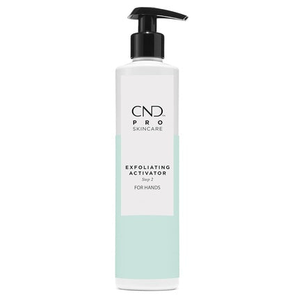 CND Pro Skincare for Hands Exfoliating Activator Exfoliating Scrub and Hydrating Lotion Vegan Natural Origin Formula