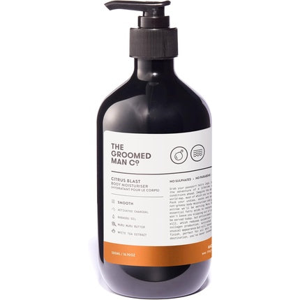 The Groomed Man Citrus Blast Body Moisturiser 500ml