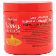 Strongends Honey Infusion with Shea Butter Leave-In Conditioner Repair & Detangle