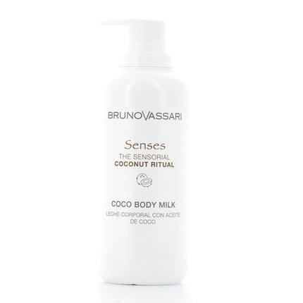 Bruno Vassari Senses Coconut Oil Hydrating Body Milk Morning Evening - 400 Ml
