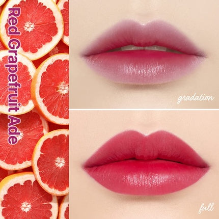 ETUDE Dear Darling Water Tint #4 Red Grapefruit Ade Vivid Color Lip Stain 0.31 Fl Oz