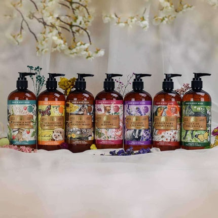 The English Soap Company Indian Sandalwood Hand & Body Wash 500ml