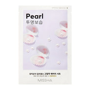 Missha Airy Fit Sheet Mask Brightening Mask With Pearl Extract 19ml