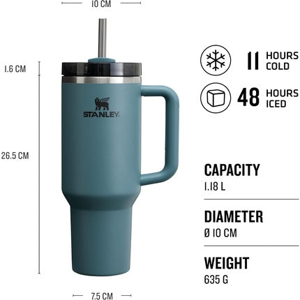 Stanley Quencher H2.0 Flowstate Tumbler 1.2L - Cold for 11 Hours - Iced for 48