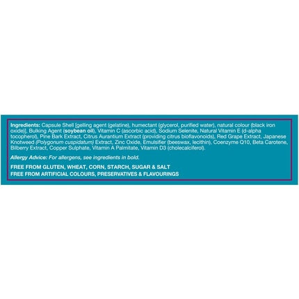 HealthAid Betaimune Resveratrol Mixed Carotenoids Pine Bark 30 Capsules