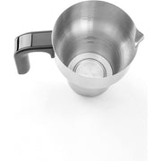 Gastroback 42359 Design Milk and Chocolate Advanced 650W 1L Stainless Steel Container Dishwasher-Safe 4 Automatic Programs Milk Froth Cold Foaming Hot Milk Hot Chocolate