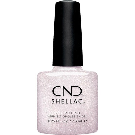 CND Shellac Night Brilliance Semi-Transparent Gold Glitter UV Nail Polish Gleam & Glow Collection