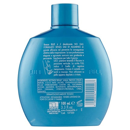 Blue Deodorant Squeeze without Gas 100ml