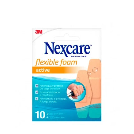 Nexcare Nexcare Active Assorted Strips 10 Units