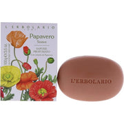 L'Erbolario Papavero Soave Sweet Poppy Perfumed Soap