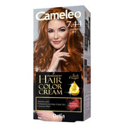 Cameleo Omega Permanent Hair Color Cream 7.44 Copper Red
