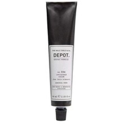 Depot No 506 Invisible Color Semipermanent Hair And Beard Dye Natural Steel