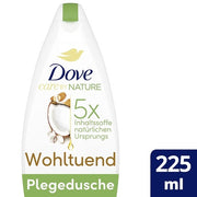 Dove Care by Nature Soothing Shower Gel with Coconut Oil & Almond Extract 225ml