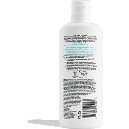 Bondi Sands PURE Dark Self-Tanning Foaming Water with Hyaluronic Acid and Vitamins C + E 200mL