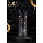 Naseem Body Spray Aura, Unisex, 200 Ml