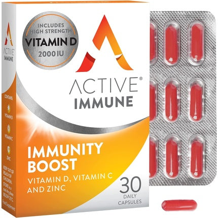 Active Immune Vitamin D3 Vegan Formula 30 Capsules