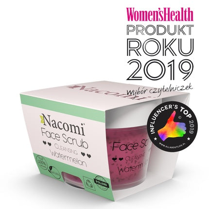 Nacomi Face Scrub Cleansing Peeling For Face And Lips Watermelon 80g