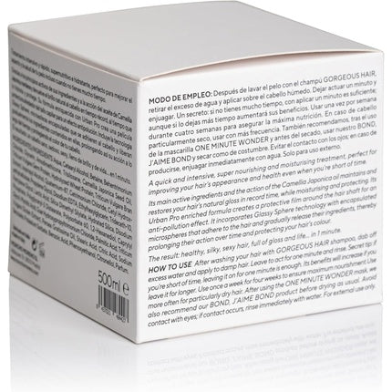 Moncho Moreno One Minute Wonder Intensive Mask - Hydrating