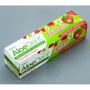 Aloe Dent Aloe Vera Toothpaste For Children Without Fluoride Strawberry 50ml