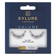 Eylure Naturalite Strip Eyelashes Volume 100 With Adhesive For Thickening Effect