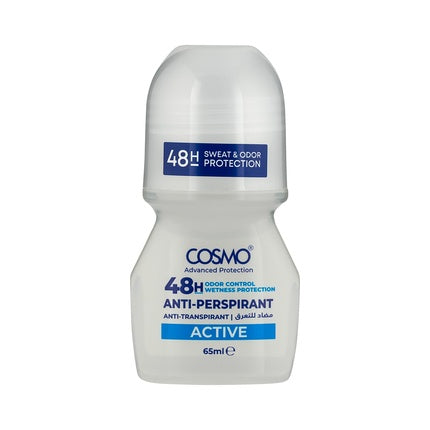 Cosmo Cosmetics Antiperspirant 48h Roll On Deodorant Protect 65ml