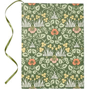 William Morris At Home Useful & Beautiful Vegan Leather Refillable Journal A4 Green