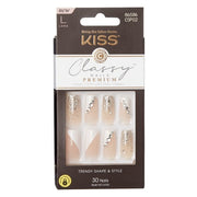 Kiss Classy Premium Nails Long Length 30 Count