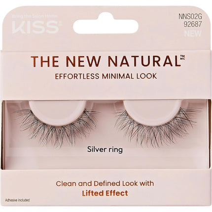 KISS The New Natural False Eyelashes Full Strip Lash 1 Pair