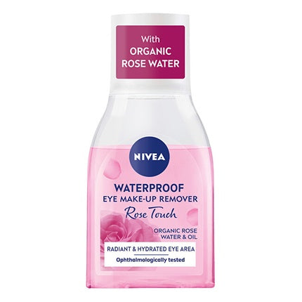 Nivea Rose Touch Waterproof Eye Makeup Remover 100 Ml