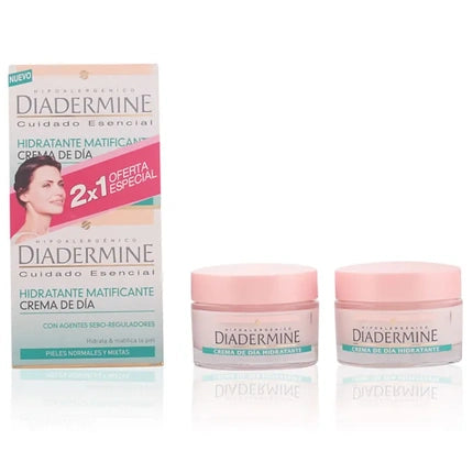 Diadermine Diadermine Moisturizing Mattifying Day Cream 50ml Set 2 Pieces