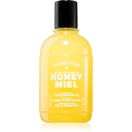 Perlier Honey & Matcha Tea Shower and Bath Cream - 500 ml