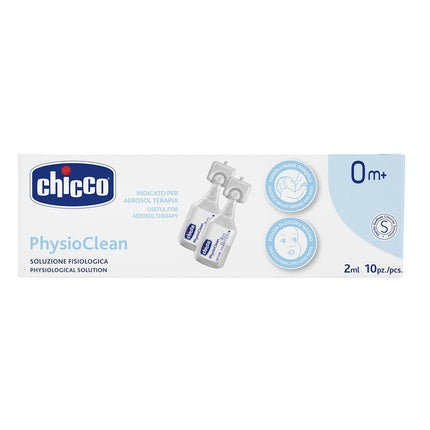 Chicco Physio Clean Isotonic Solution Of Physiological Salt 10x2ml