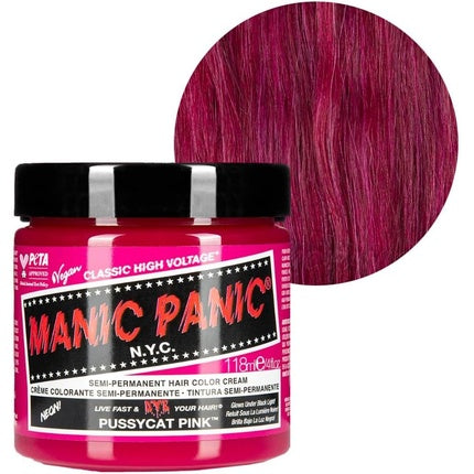 Manic Panic Classic High Voltage Hair Dye Pussycat Pink