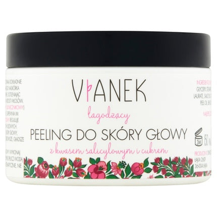 Vianek Soothing Scalp Peeling With Salicylic Acid And Sugar 150ml