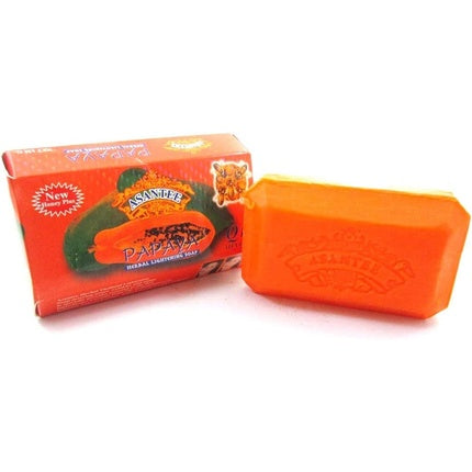 ASANTEE Papaya & Honey Soap + Q10 Skin Whitening 125g
