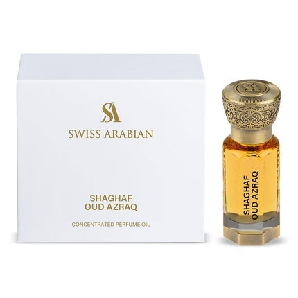 SA SWISS ARABIAN Shaghaf Oud AZRAQ Concentrated Perfume Oil 12ml