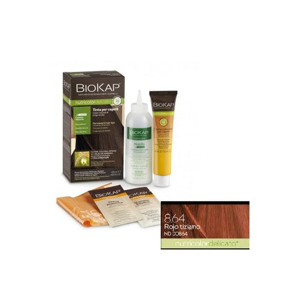 Biokap Hair Dye 864 Delicate Red Titian 140ml