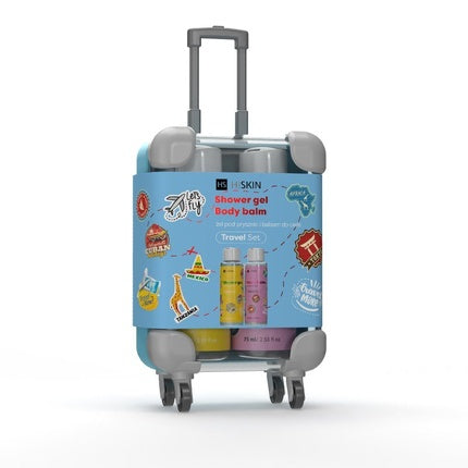 Hiskin Travel Size Set In A Suitcase