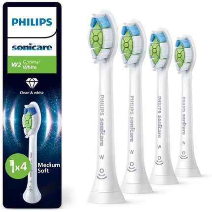 Philips Sonicare W2 Optimal White Genuine Replacement Toothbrush Heads