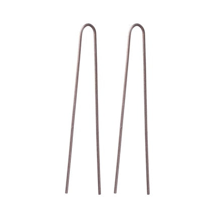 Eurostil Bronze Hair Clips 70mm Box 200 Units