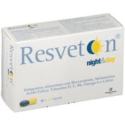 Resveton Night & Day Herbal Supplement 60 Capsules