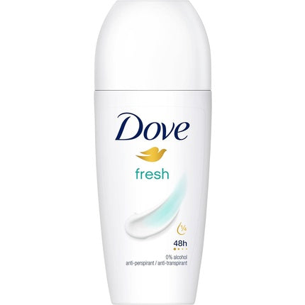 Dove Fresh Anti-Perspirant Roll On Deodorant with ¼ Moisturising Cream 50ml