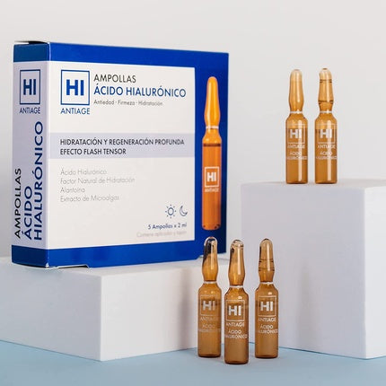 Hi Triple Effect Flash Hyaluronic Acid Anti-Aging Ampoules - Pack of 5
