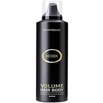 Montibello Decode Volume Hair Body Extra Strong Volumizing Foam 300ml