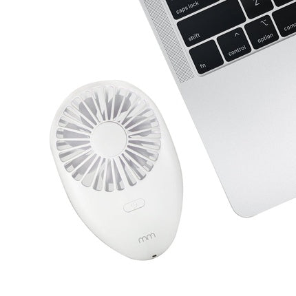 Mikamax Portable Hand Fan White