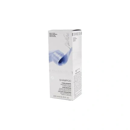Bionike Shine On Silver Touch Shampoo Tonalizing For White And Gray Hair 200 Ml